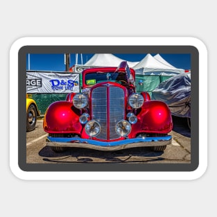 1935 Buick Series 90 98 Victoria Coupe Sticker